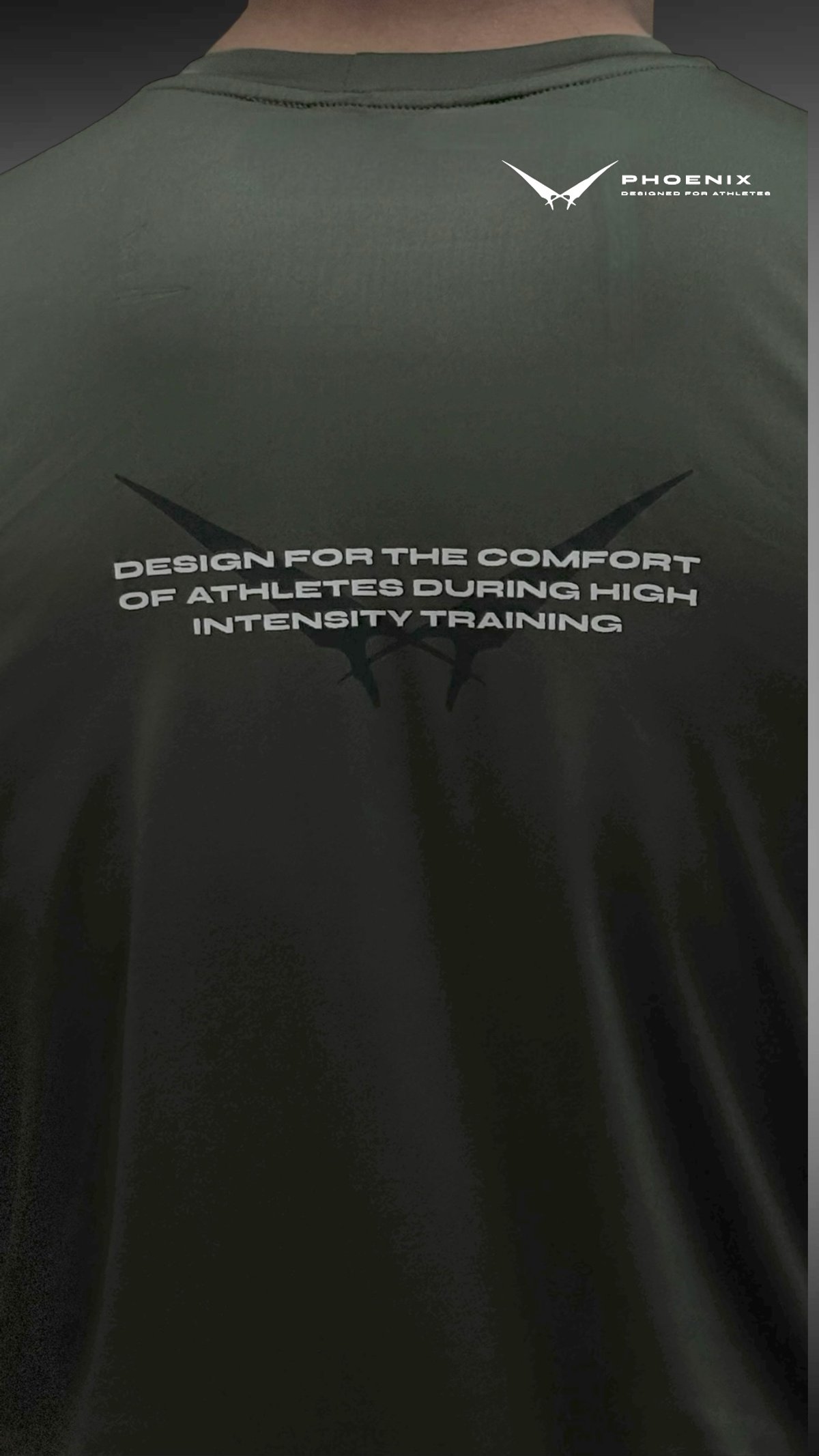 Musculosa PHOENIX verde musgo - 2