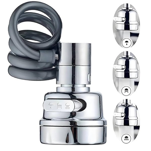 Adaptador Universal Extensible de Canilla 3 en 1 [ENVÍO GRATIS]