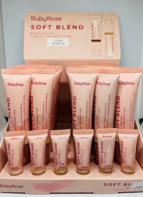  Ruby Rose Soft Blend – Base Líquida🌟