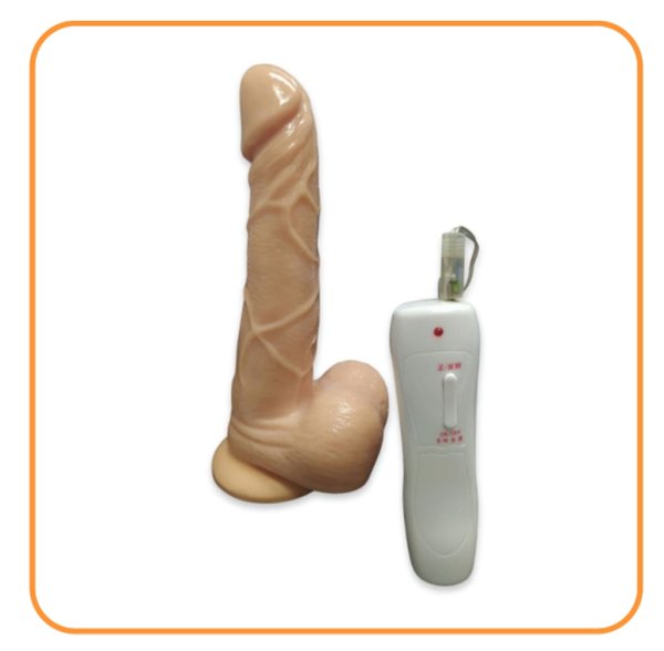 Super Man Consolador Vibrador 17 Cm 