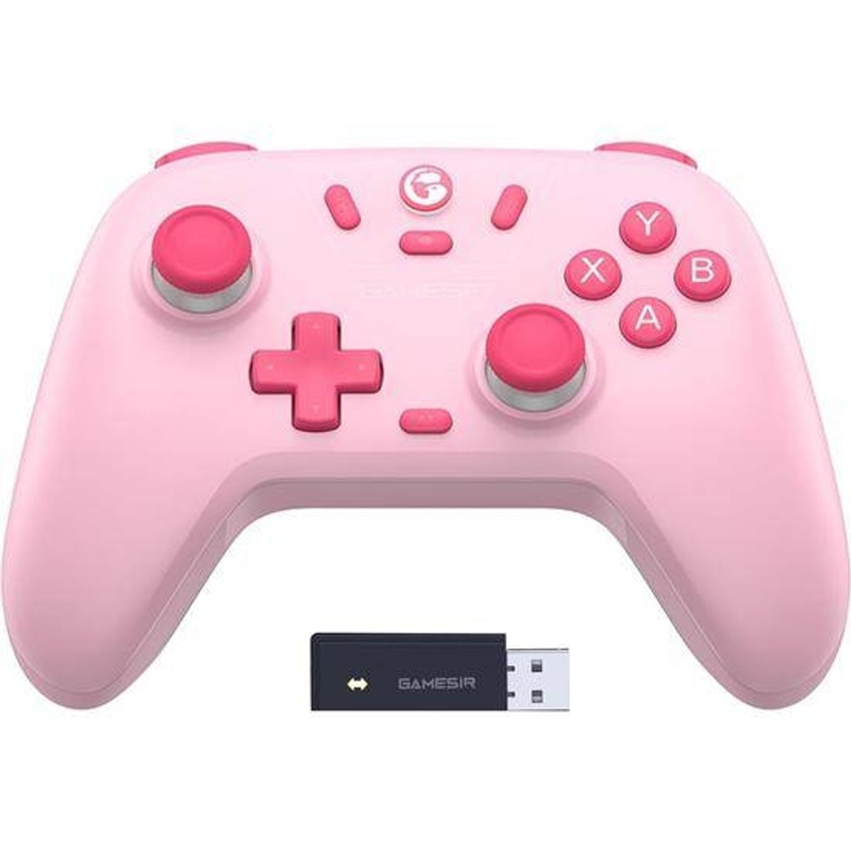 Control Gamesir Nova Lite Inalámbrico para Nintendo Switch - Rosa
