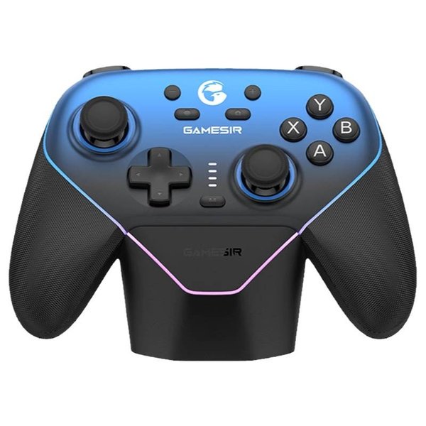 CONTROL GAMESIR SUPER NOVA T4N PRO COM BASE AZUL PC/SWITCH/ANDROID/IOS
