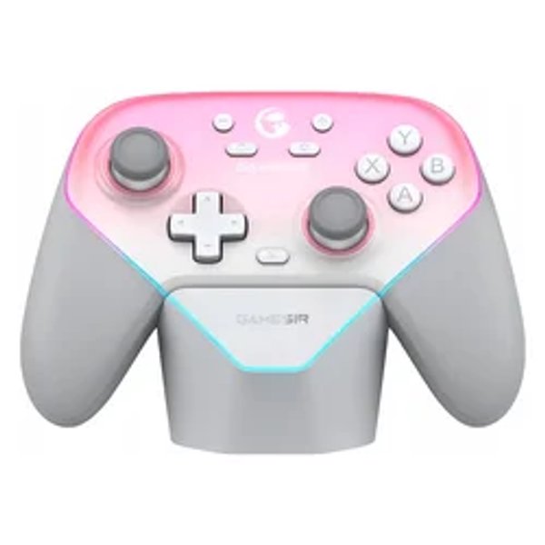 Control GameSir Super Nova T4N Pro Inalámbrico con Base - Rosa