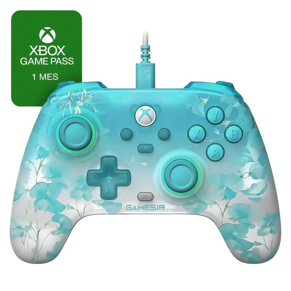 Control GameSir T7 Pro USB-C para PC / Xbox Series - Floral (Gamepass 1 Mes)