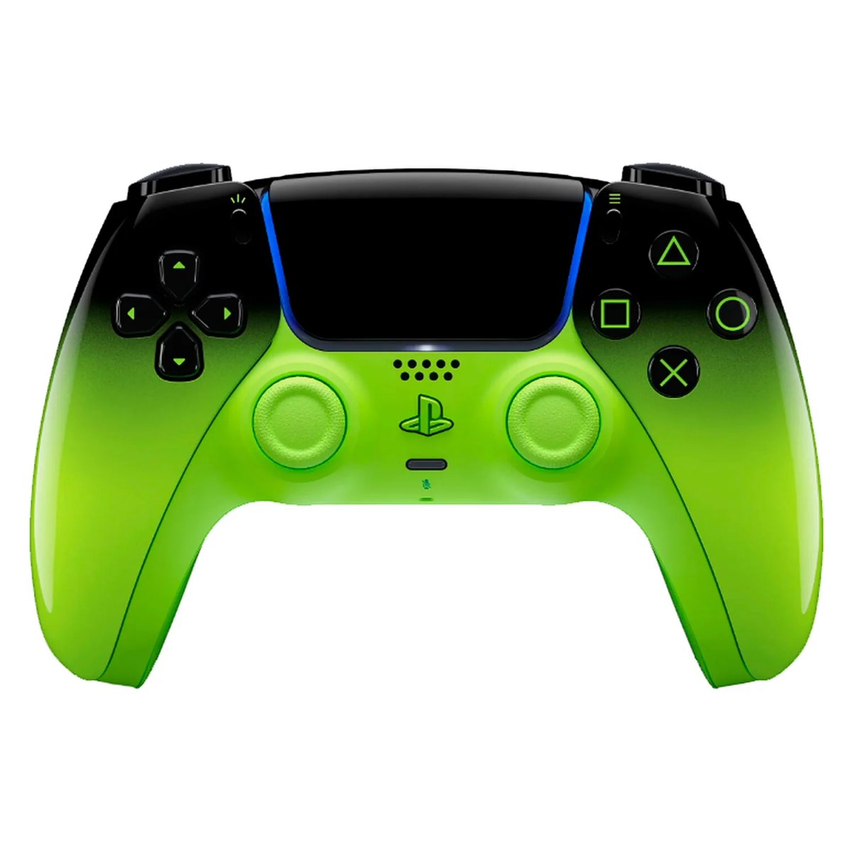 Control ps5 Sony DualSense Hyperpop Remix Green para PS5 Wireless - Verde y Negro