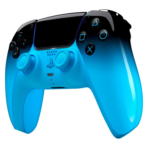 Control ps5 Sony DualSense Hyperpop Rhythm Blue para PS5 Wireless - Azul y Negro