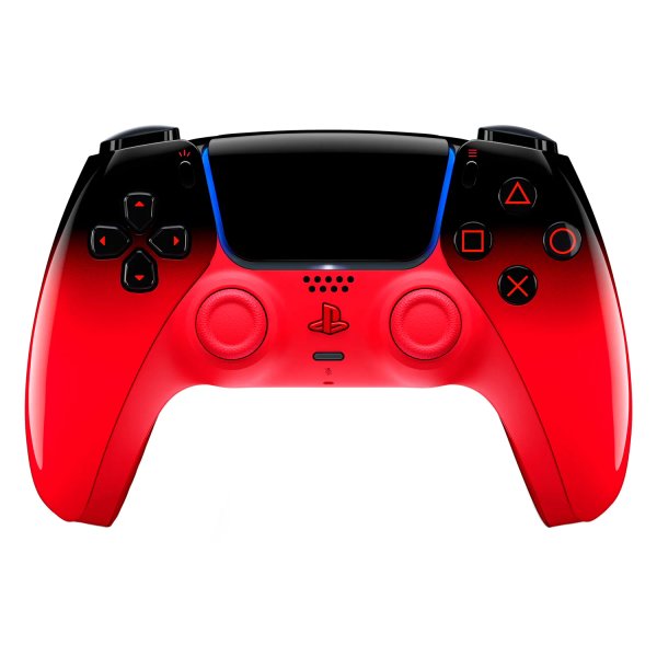 Control ps5 Sony DualSense Hyperpop Techno Red para PS5 Wireless - Rojo y Negro