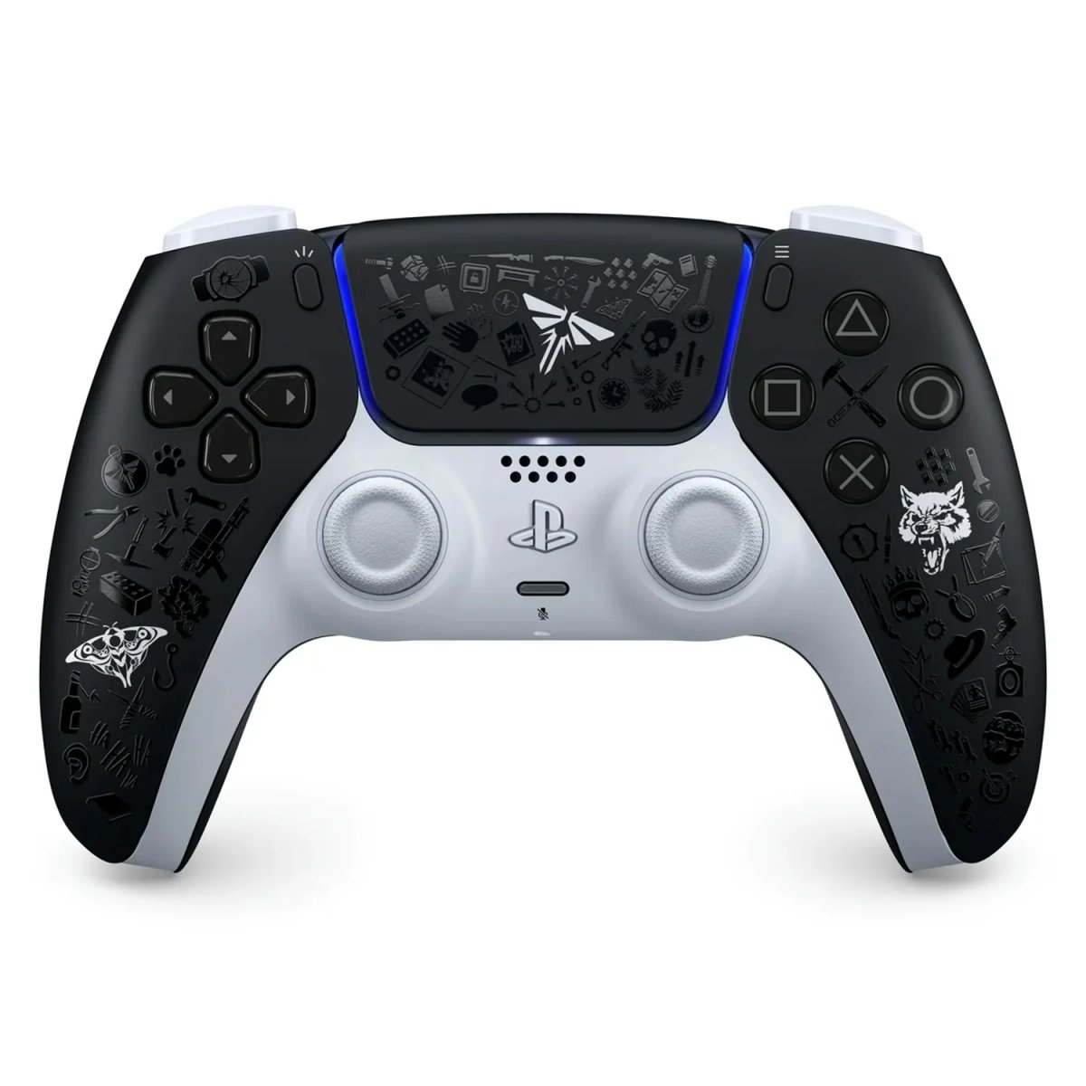Control ps5 Sony Dualsense The Last of Us Edition para PS5 Wireless - Blanco y Negro - 2