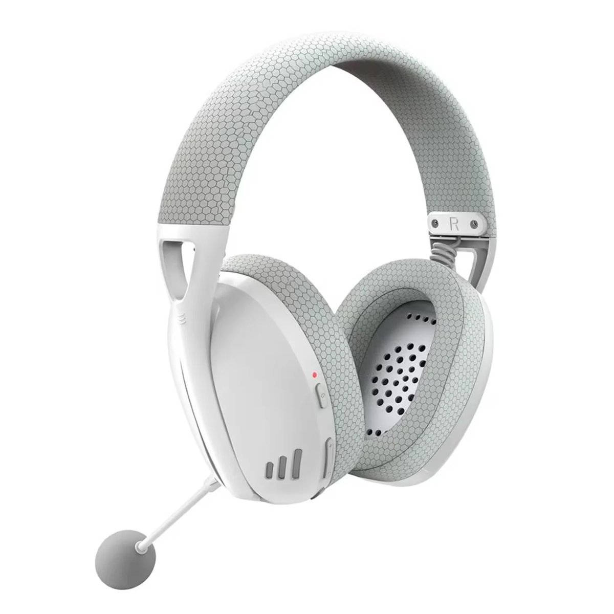 AURICULAR Gamer Redragon Ire Pro H848 Wireless - Blanco Gris - 3