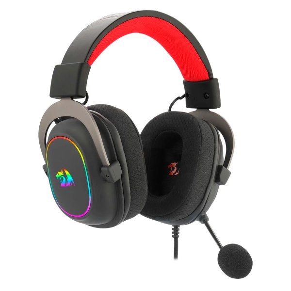 AURICULAR Gamer Redragon Zeus X H510-RGB USB - Negro