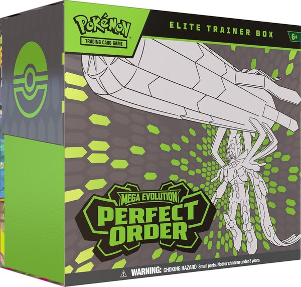 Mega Evolution—Perfect Order Elite Trainer Box (ingles)