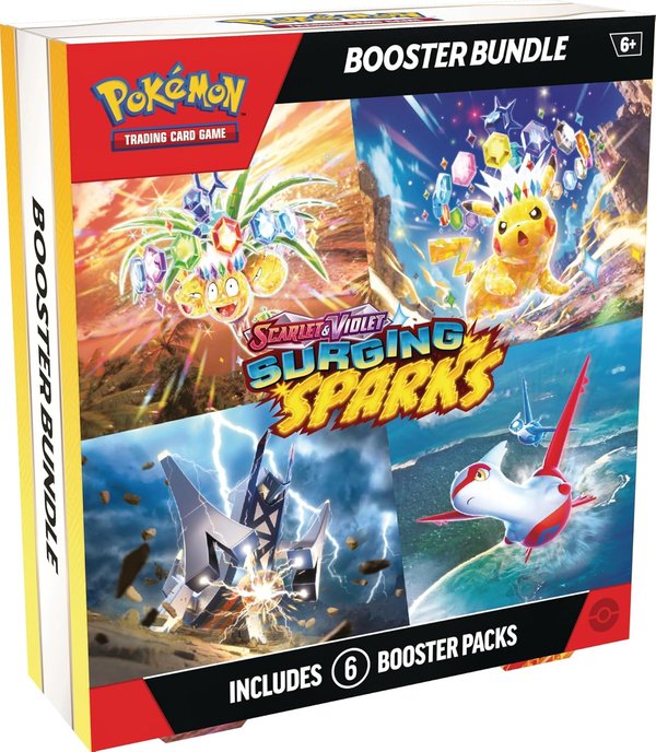 Scarlet & Violet - Surging Sparks Booster Bundle (ingles)