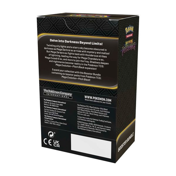 *PRE-ORDER* Mega Evolution—Pitch Black Booster Bundle (ingles)