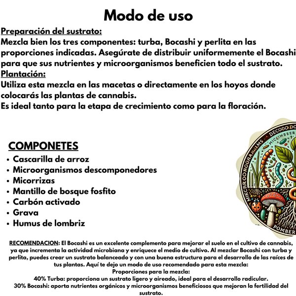 BOCASHI 4 kilogramos