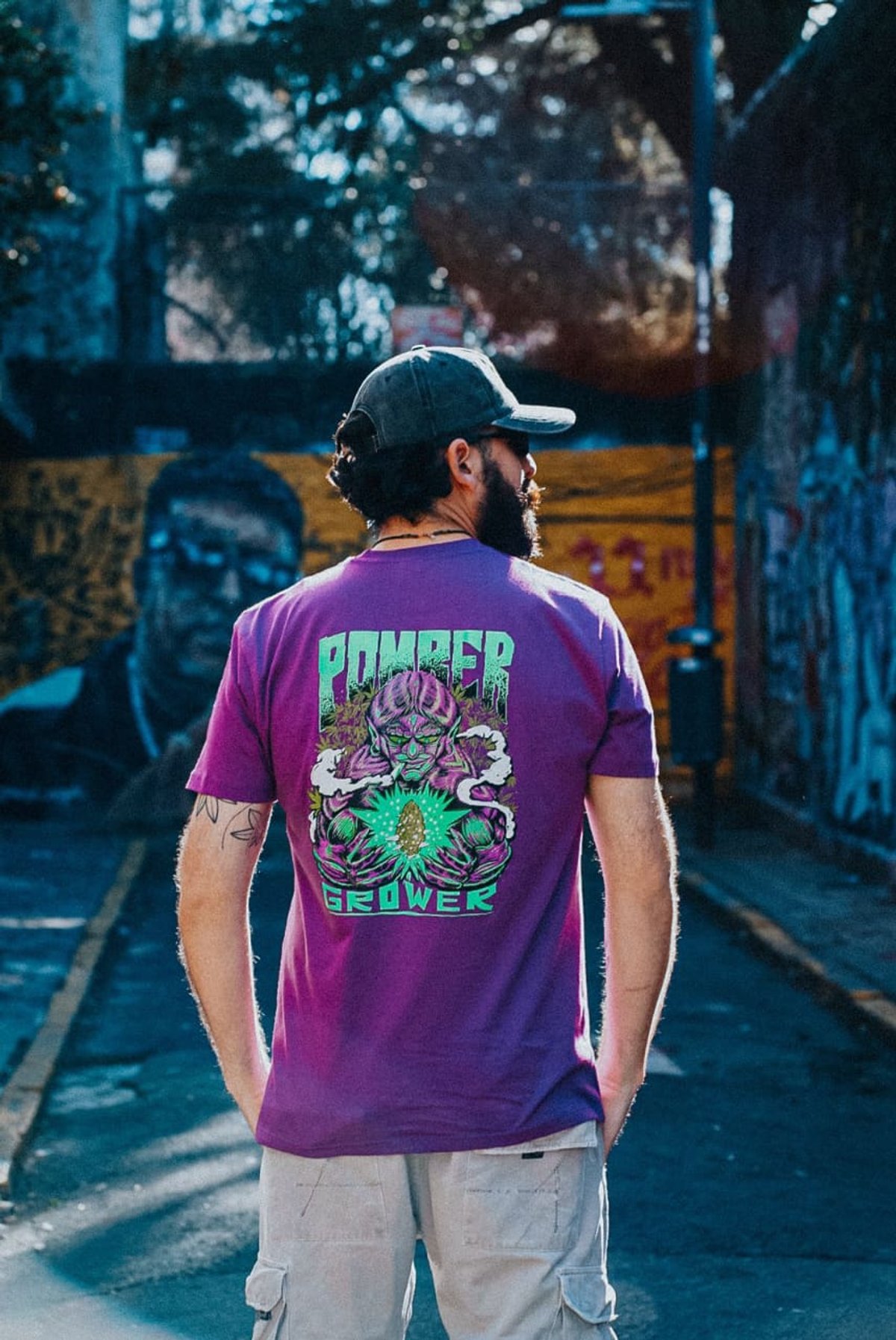 Remera POMBER GOWER- LILA - 3