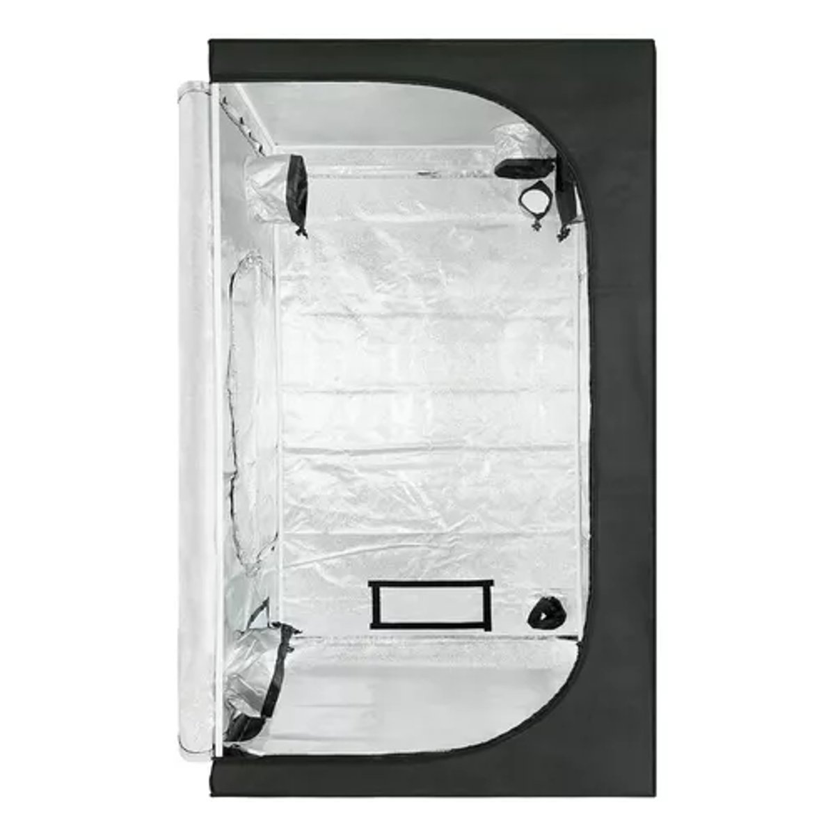 Carpa Armario De Cultivo Indoor Green Film Color Gris 100x100x200