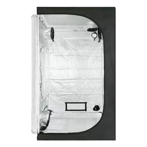 Carpa Armario De Cultivo Indoor Green Film Color Gris 100x100x200