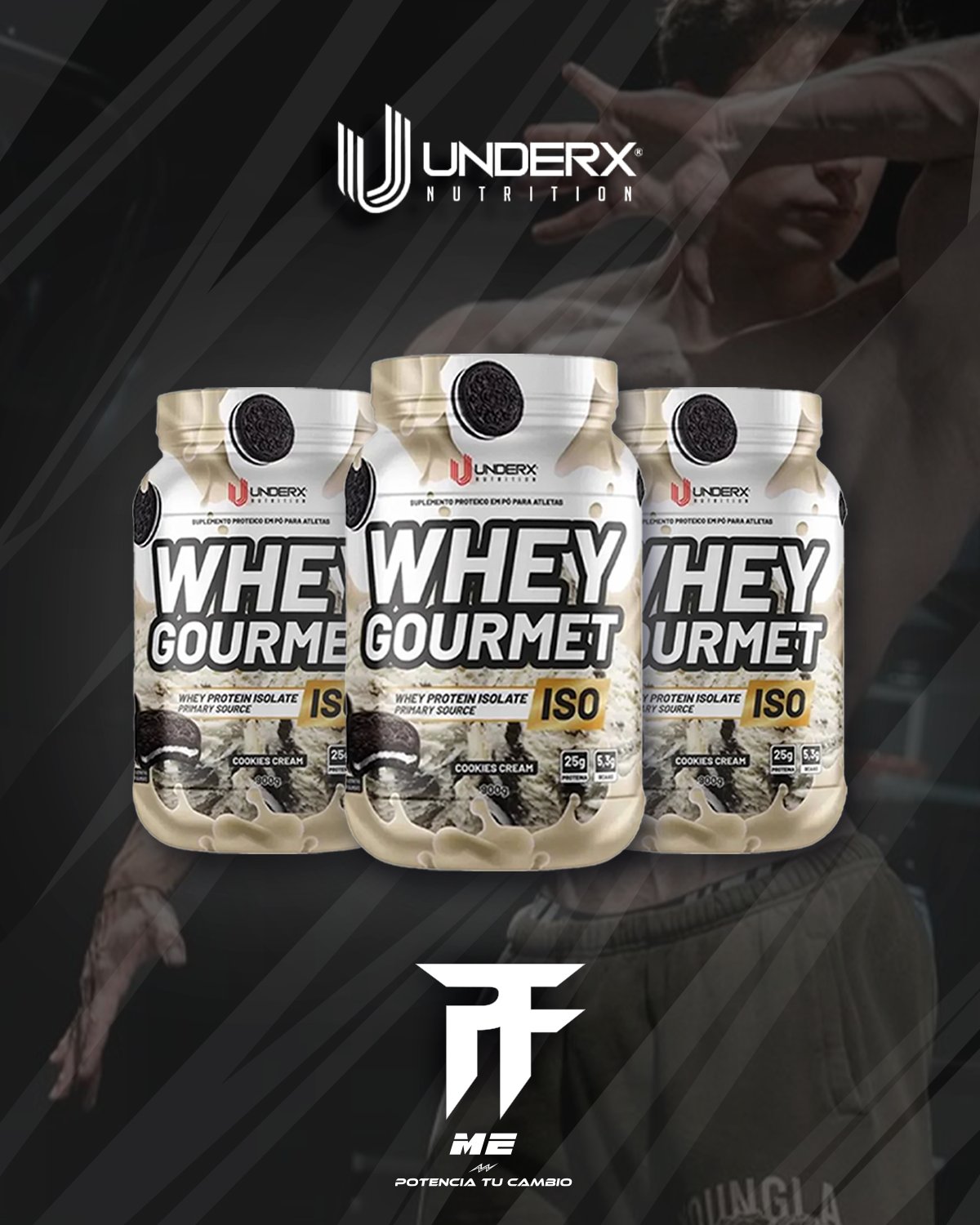 Proteína Isolada. Whey Gourmet. 1kg - 2