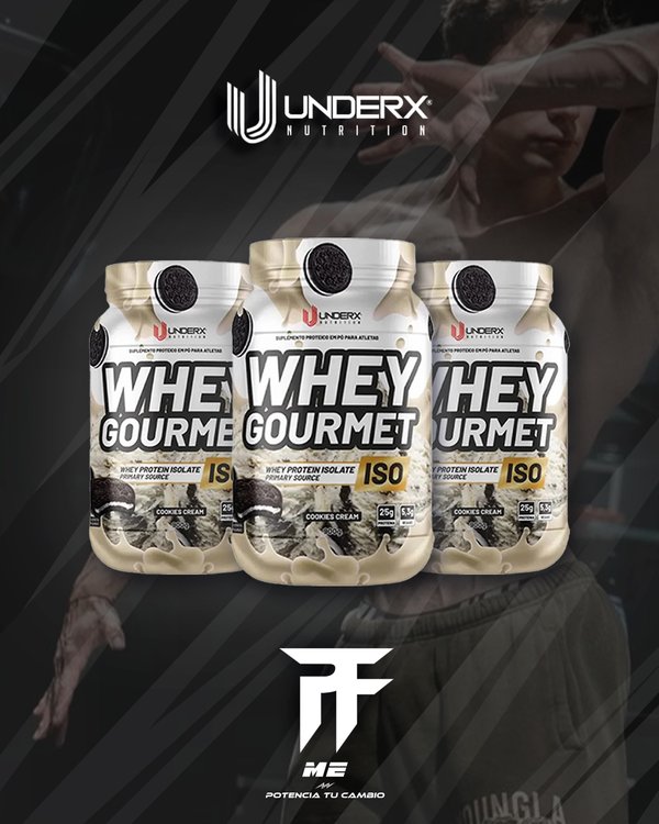 Proteína Isolada. Whey Gourmet. 1kg