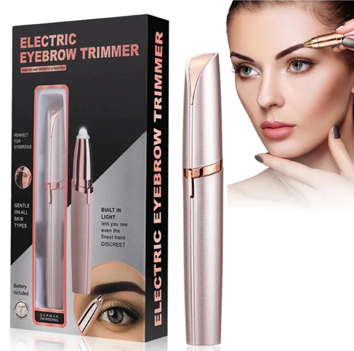 Depilador de cejas eléctrico