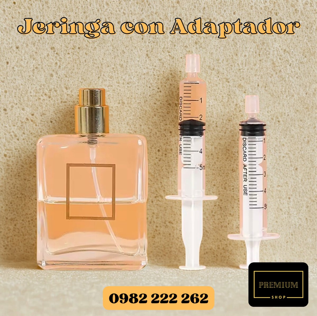 Jeringa con Adaptador para Perfumes  - 2