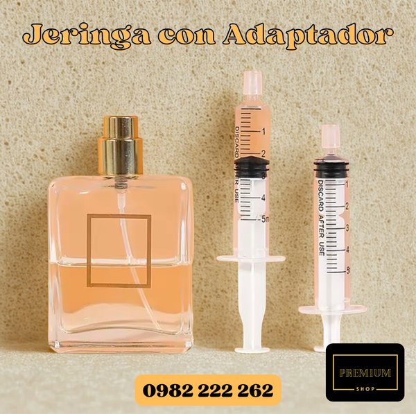 Jeringa con Adaptador para Perfumes 