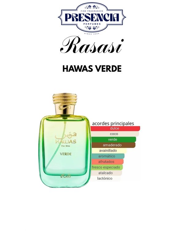 RASASI HAWAS VERDE