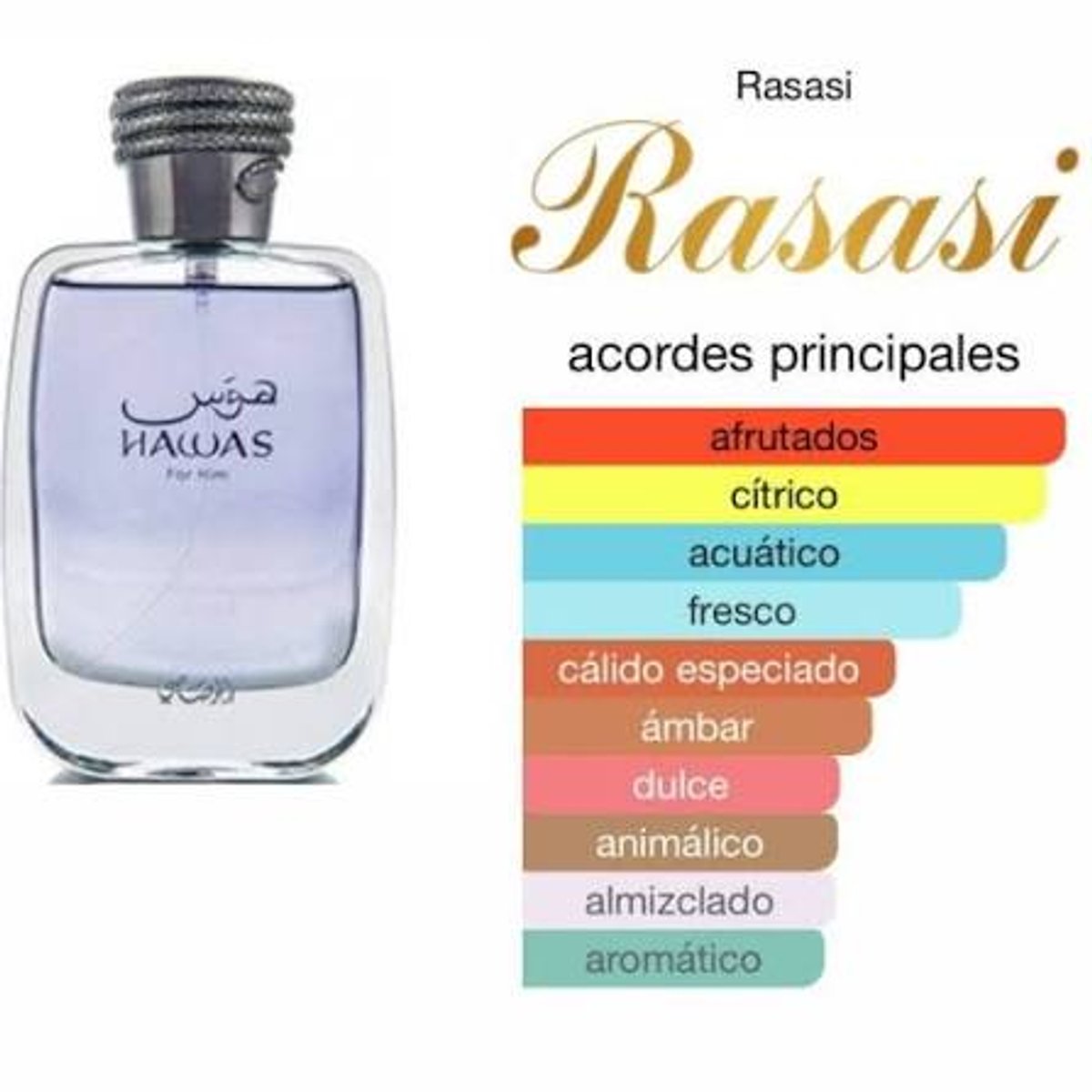 Hawas For Him Rasasi 100ML - 2
