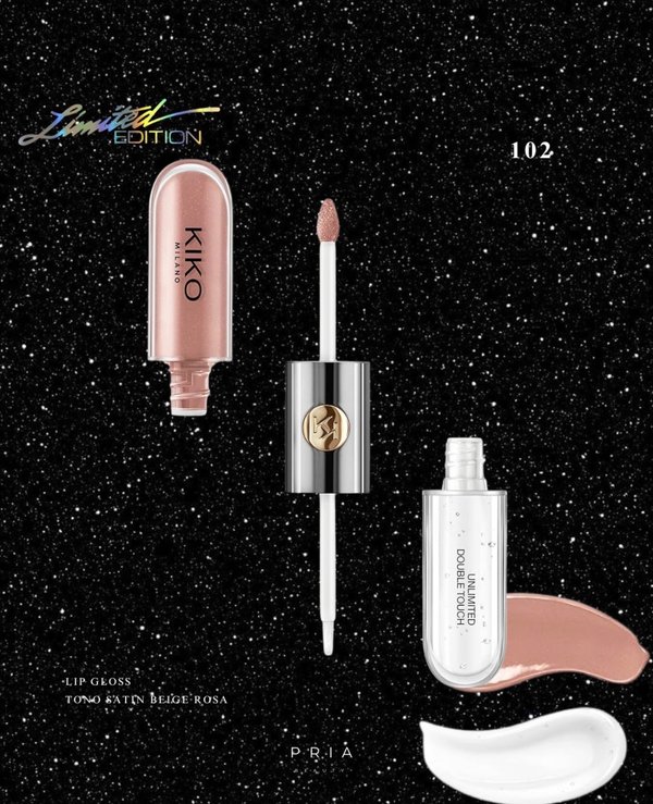 Lip gloss | Double touch | Kiko Milano 