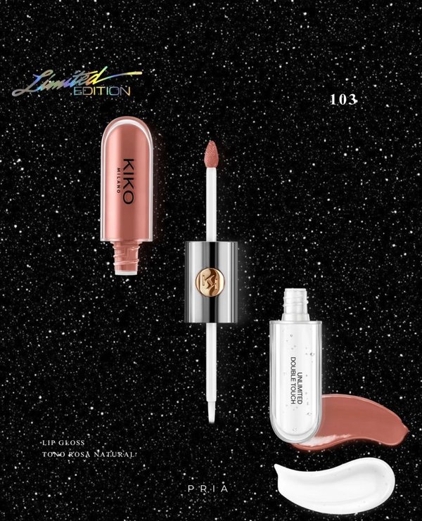 Lip gloss | Double touch | Kiko Milano 