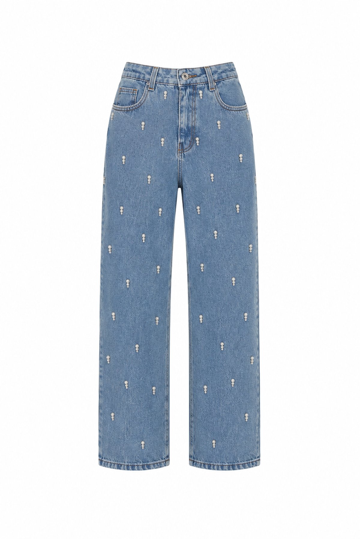Jeans Straight Pearl Light Blue - 2