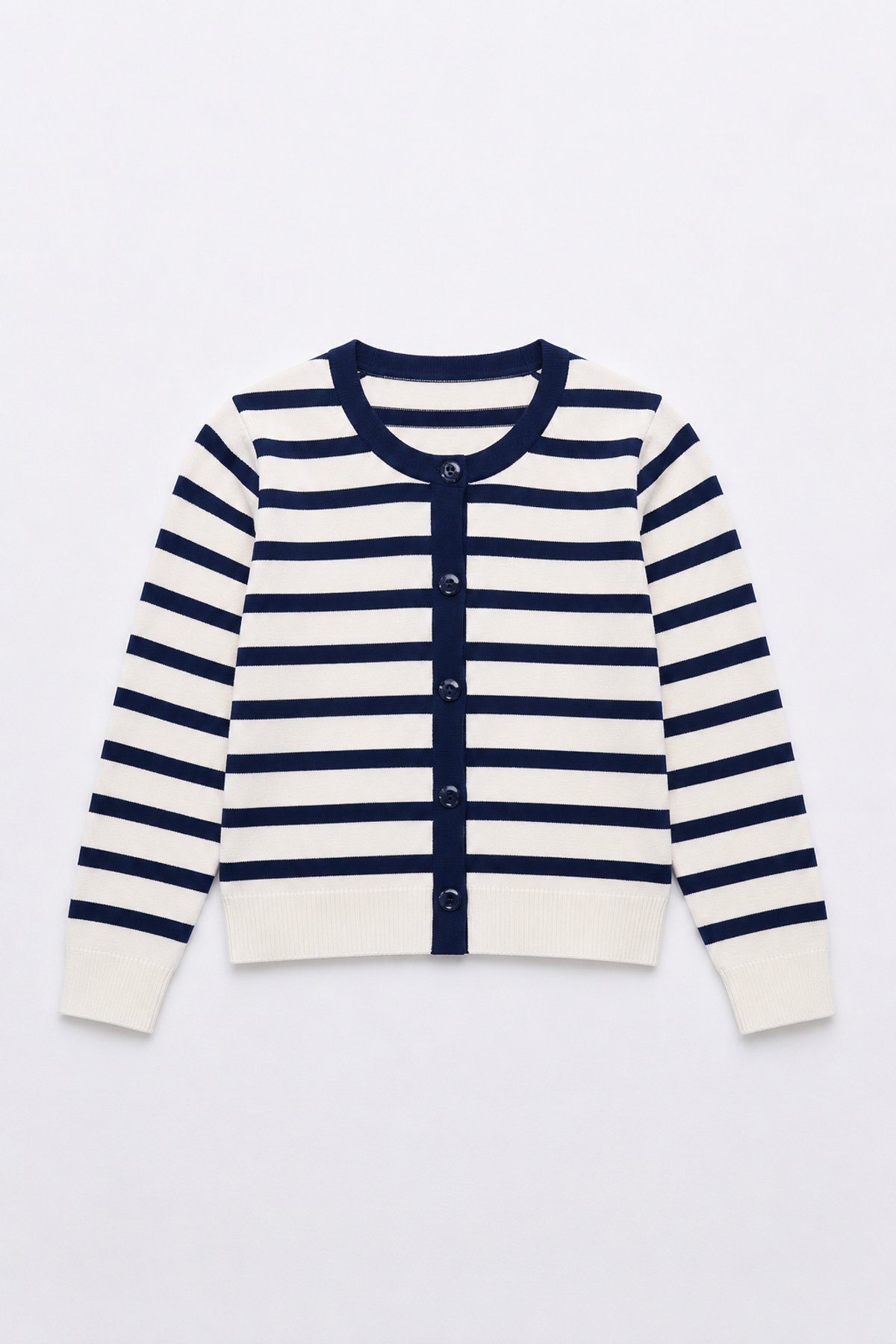 Cardigan Breton Navy - 2