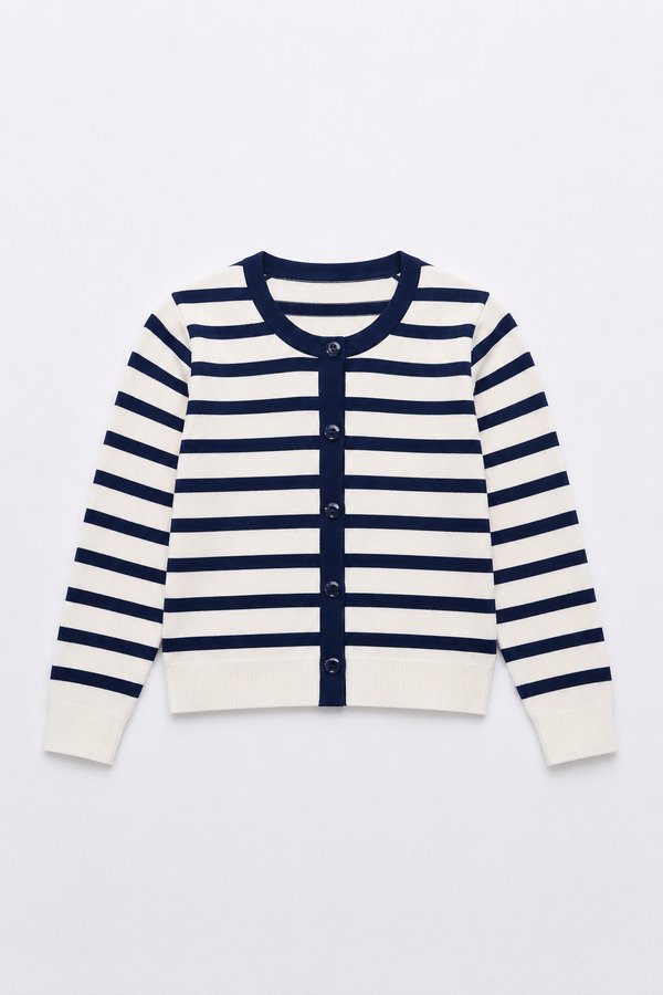 Cardigan Breton Navy