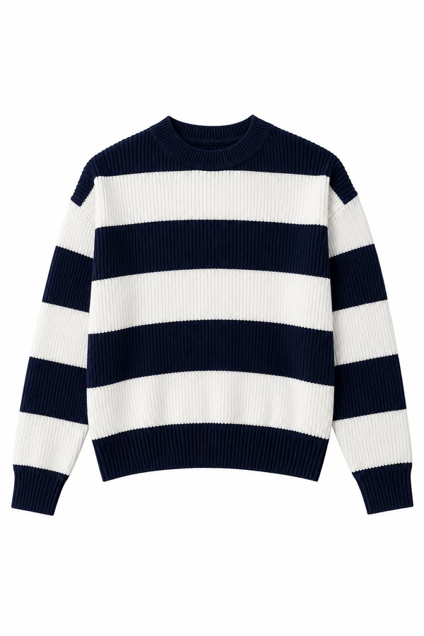 Sweater Rayado Oversize