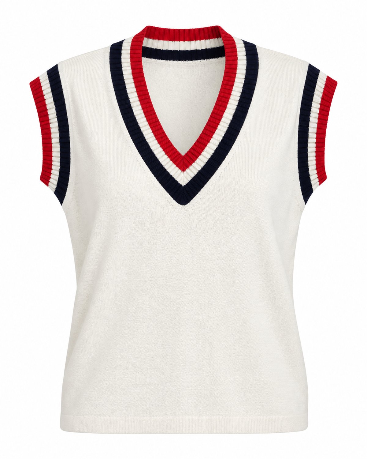 Chaleco Knit Varsity Tricolor - 2