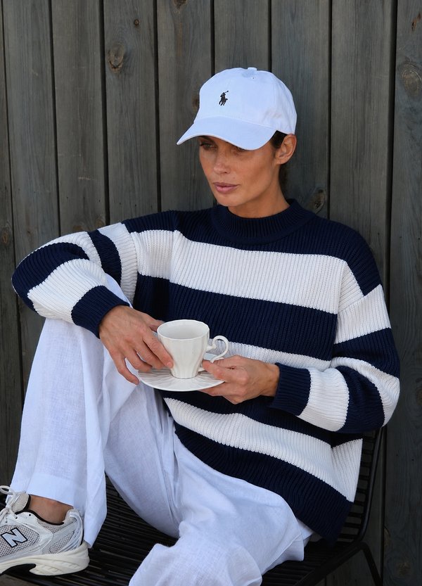     Sweater Rayado Oversize