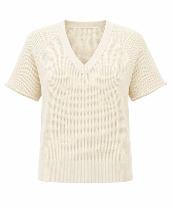 Sweater Tejido V-Neck 