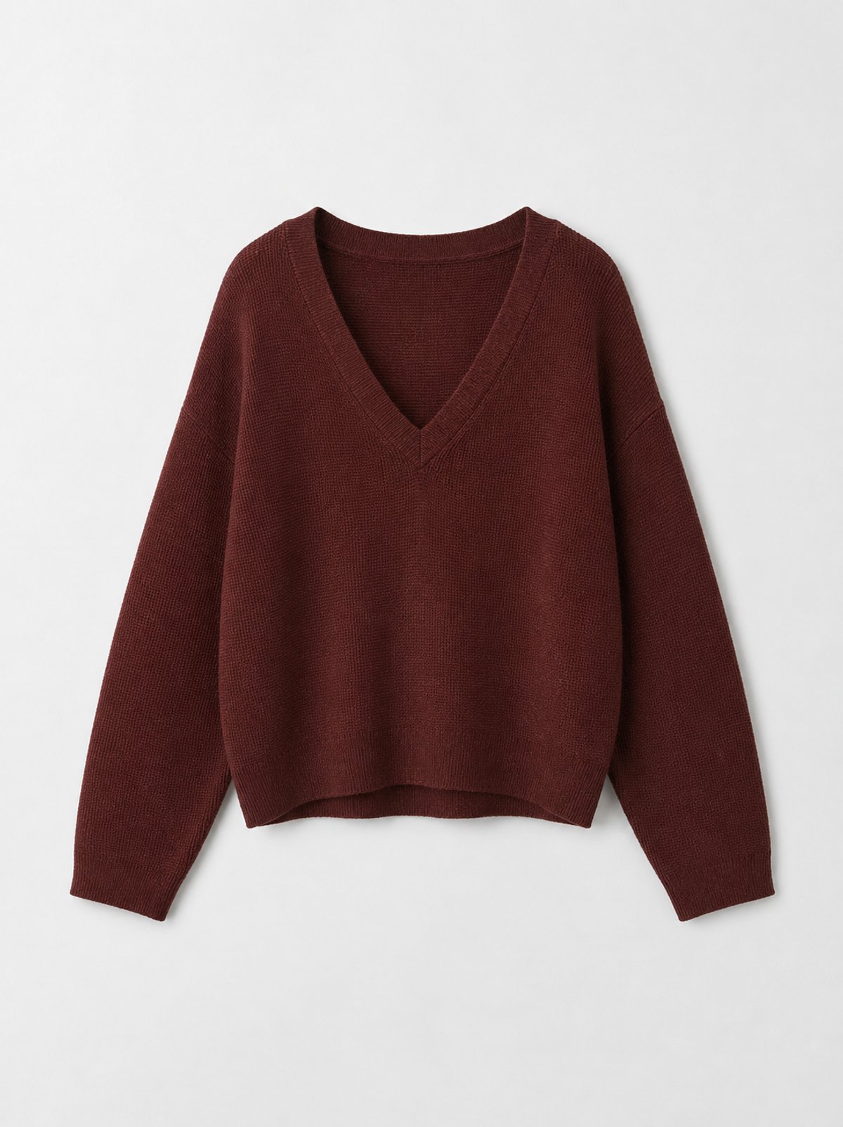 Sweater Oversize Cuello V  - 2