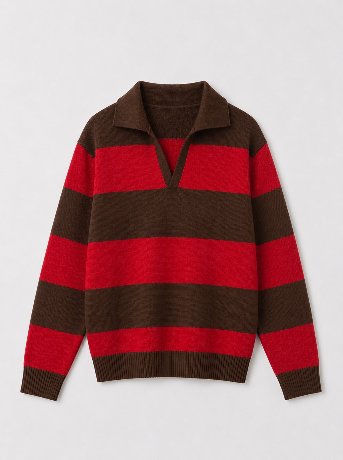 Sweater Rugby Rouge - 2
