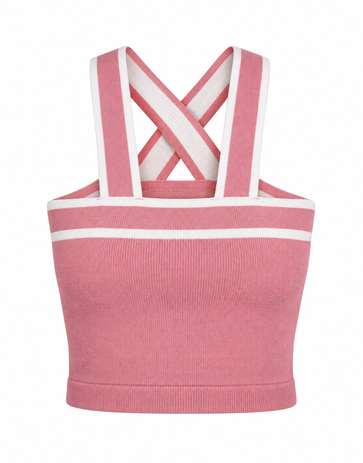 Top Knit Cross Rosa - 2