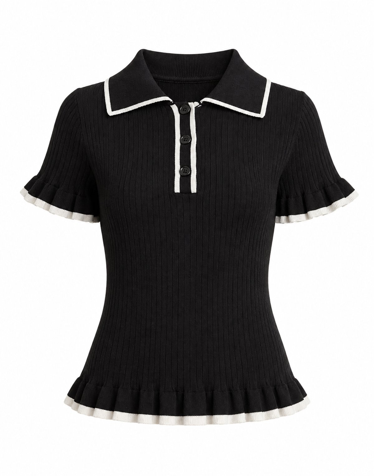 Polo Knit Milano Black  - 2