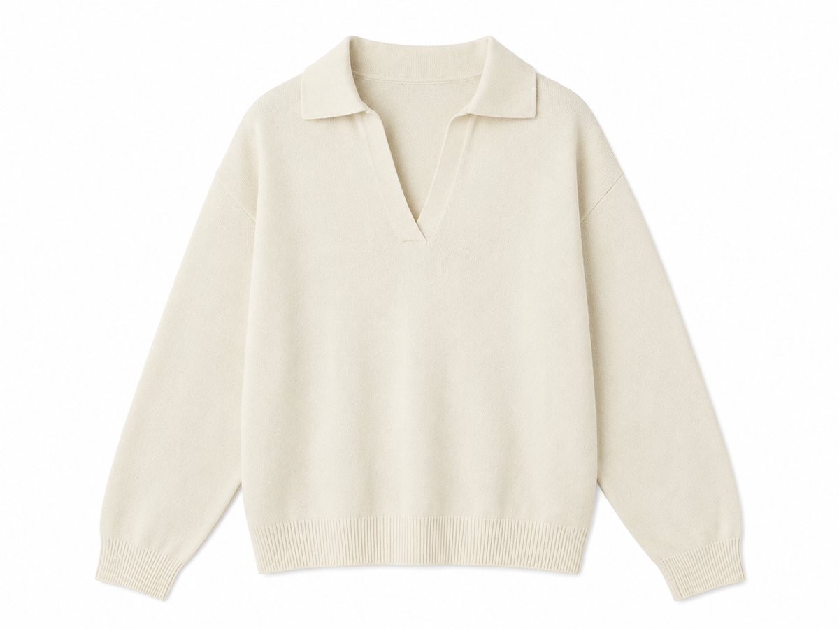     Sweater Knit Cuello Polo - 2