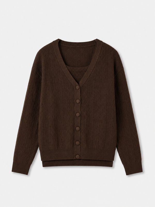 Cardigan Cocoa 2 piezas 