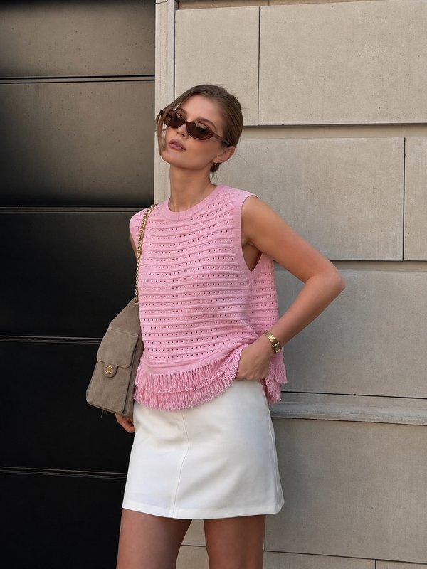     Top Knit Flecos Blossom