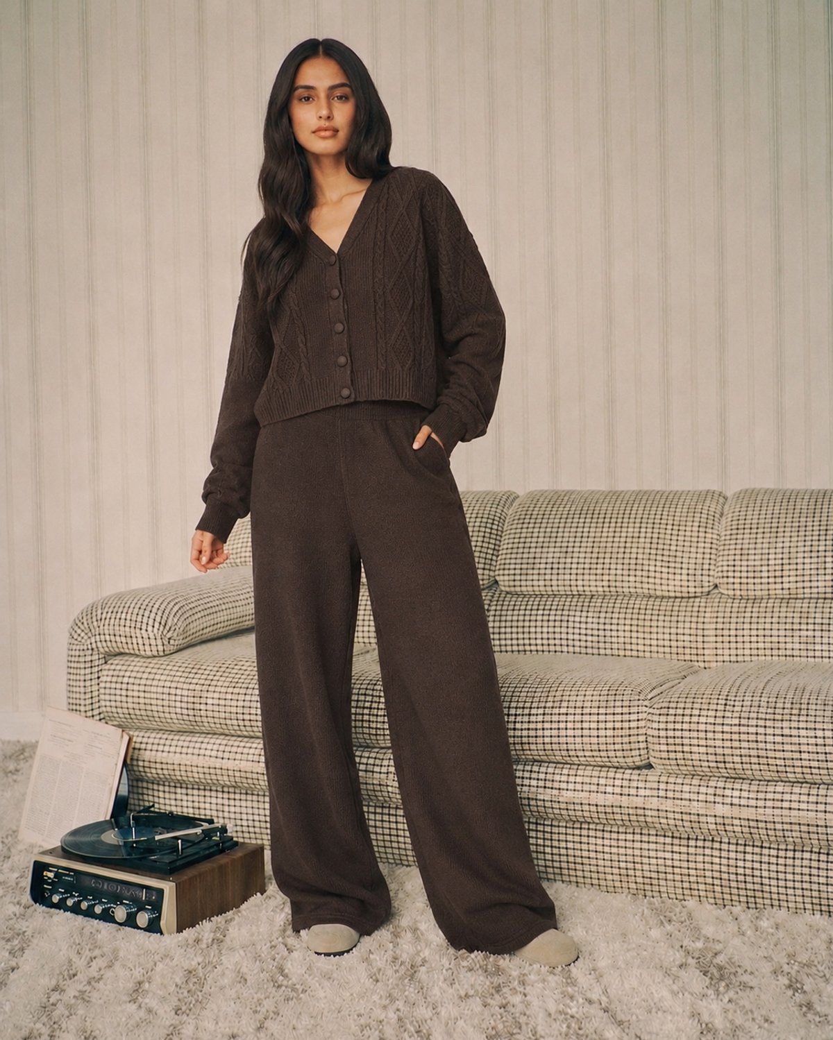 Set Knit Chocolate