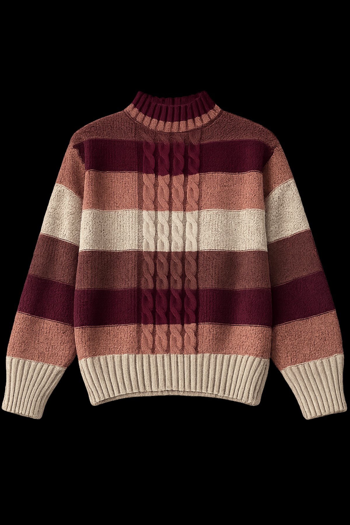     Sweater Trenzado Color Block - 2