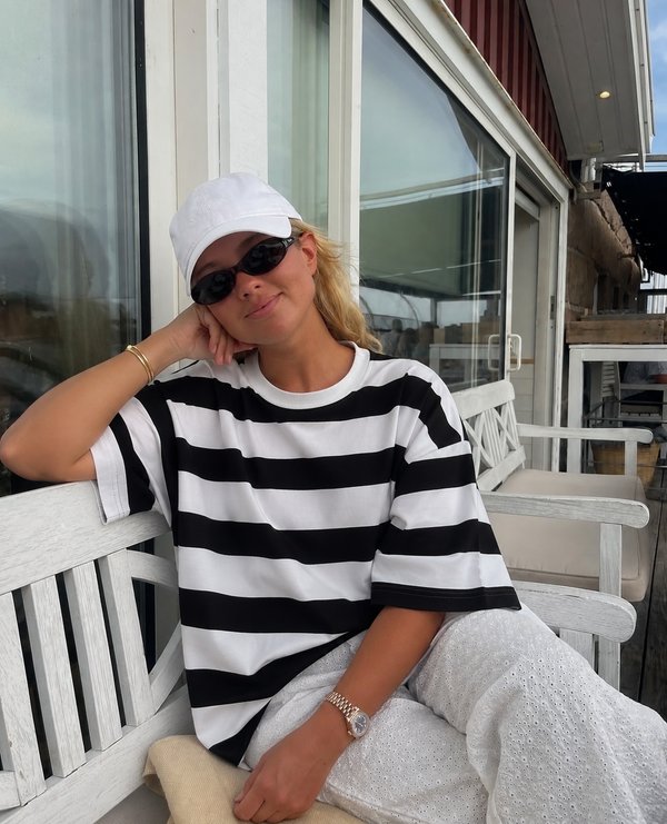 Top Knit Rayas Monochrome 