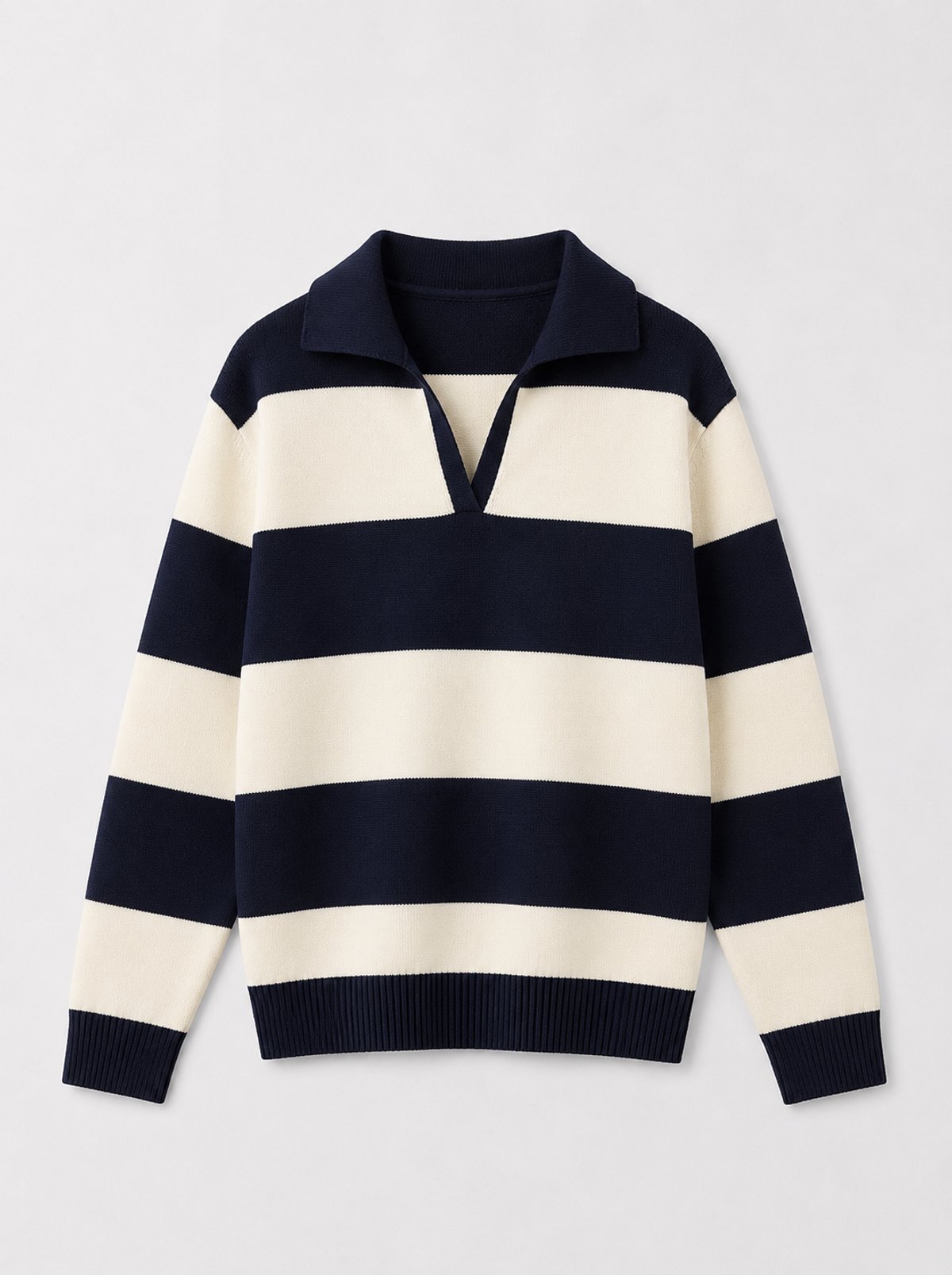 Sweater Rugby Navy & Crudo - 2