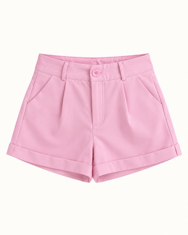 Short Sastre Rosa Pastel