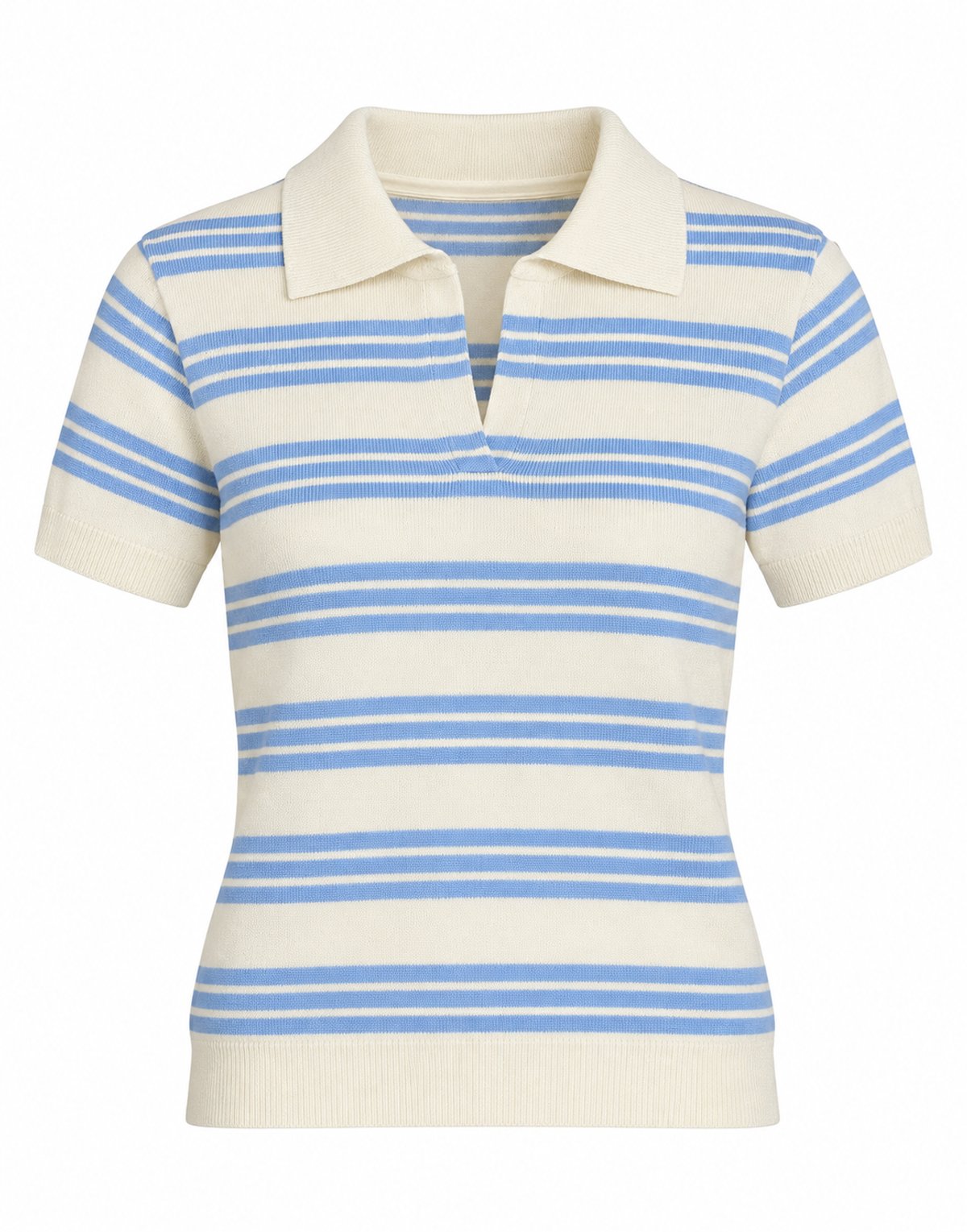 Polo Rayas Celeste